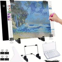 A4 A3 LED Light Board For Diamond Painting Kits