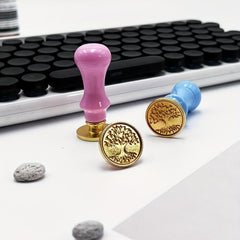 Large Tree Wax Seal Stamp Head & Handle