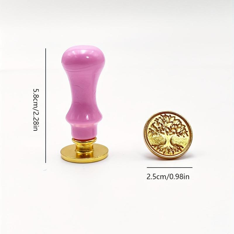 Large Tree Wax Seal Stamp Head & Handle