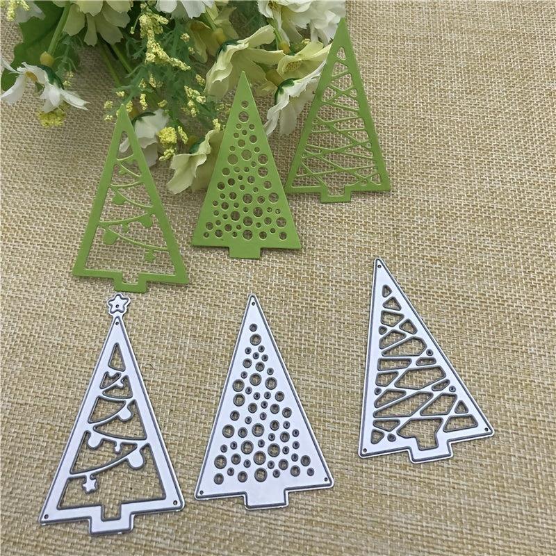 Christmas Tree Decorations Metal Cutting Dies Stencils DIY Scrapbooking
