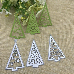 Christmas Tree Decorations Metal Cutting Dies Stencils DIY Scrapbooking