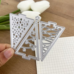 Christmas Tree Decorations Metal Cutting Dies Stencils DIY Scrapbooking