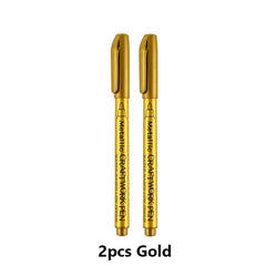 2pcs Non Toxic Waterproof Marker Pen Set