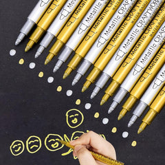 2pcs Non Toxic Waterproof Marker Pen Set