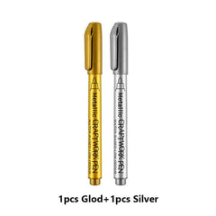 2pcs Non Toxic Waterproof Marker Pen Set