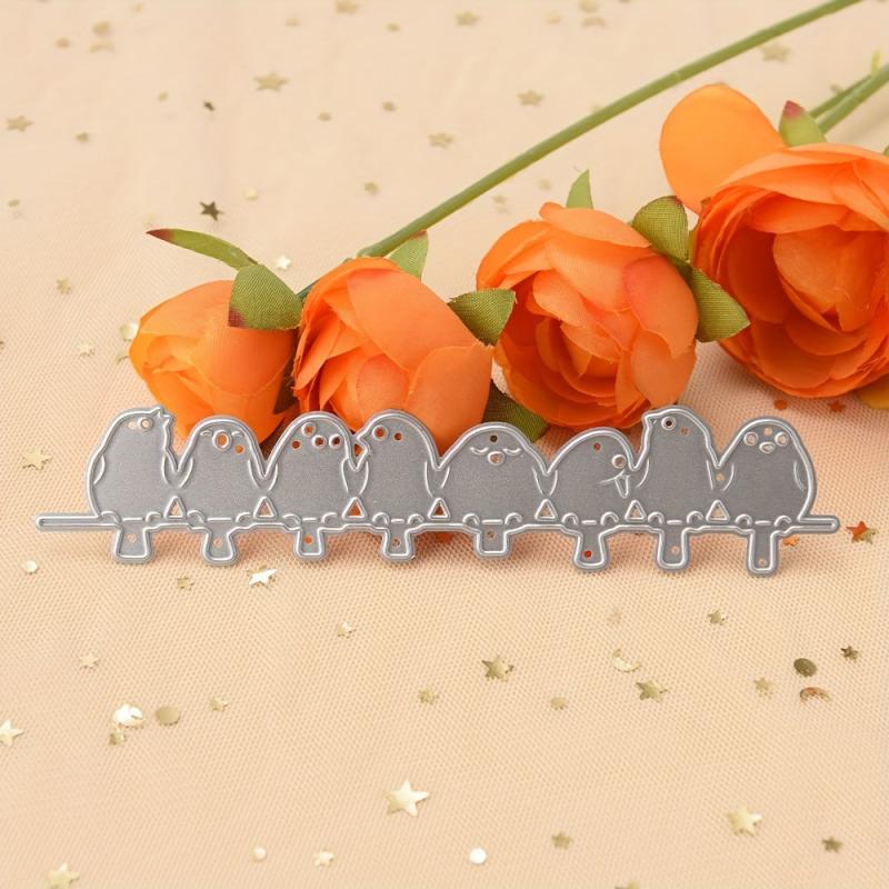 Birds Metal Cutting Dies Scrapbooking Paper Craft Blade Punch Stencils