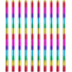 10pcs Rainbow Colored Pencils 4-in-1 Water Soluble Wooden Pencils for DIY Art