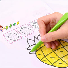 36 Colors Triangle Crayons Set Double Headed Painting Stick Safe Non Toxic