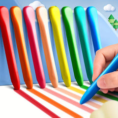 36 Colors Triangle Crayons Set Double Headed Painting Stick Safe Non Toxic