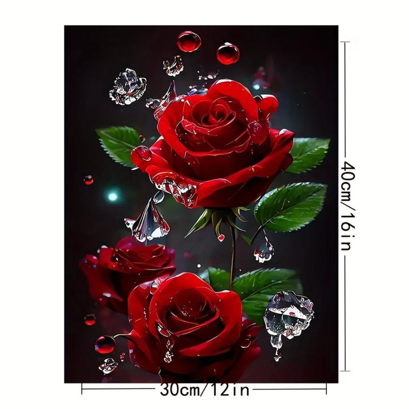 Rose Adult Diamond Painting Kit DIY Handicraft