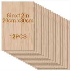 Basswood Sheets Crafts 20 2mm Thin Plywood Unfinished  Wood Boards