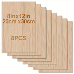 Basswood Sheets Crafts 20 2mm Thin Plywood Unfinished  Wood Boards