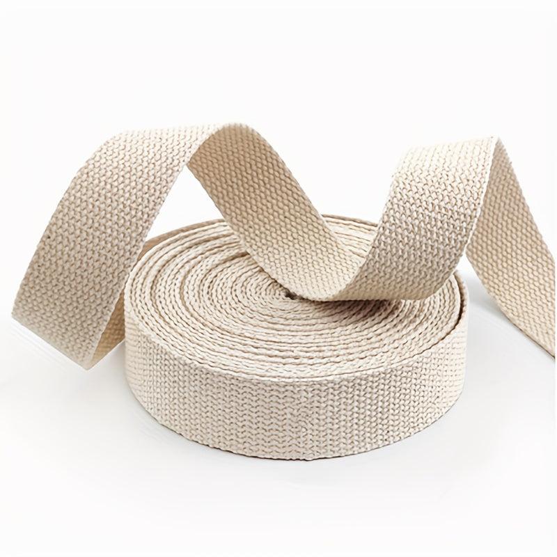 2m Thickened Webbing Lace up Seat Belt Backpack Canvas Bag Dog Collar Harness