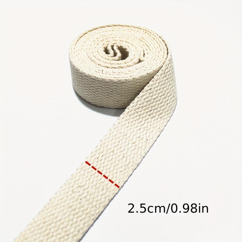 2m Thickened Webbing Lace up Seat Belt Backpack Canvas Bag Dog Collar Harness