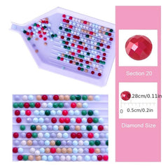 DIY 3D Diamond Painting Flower Butterfly Animal Cross Stitch Rhinestones 30x40cm