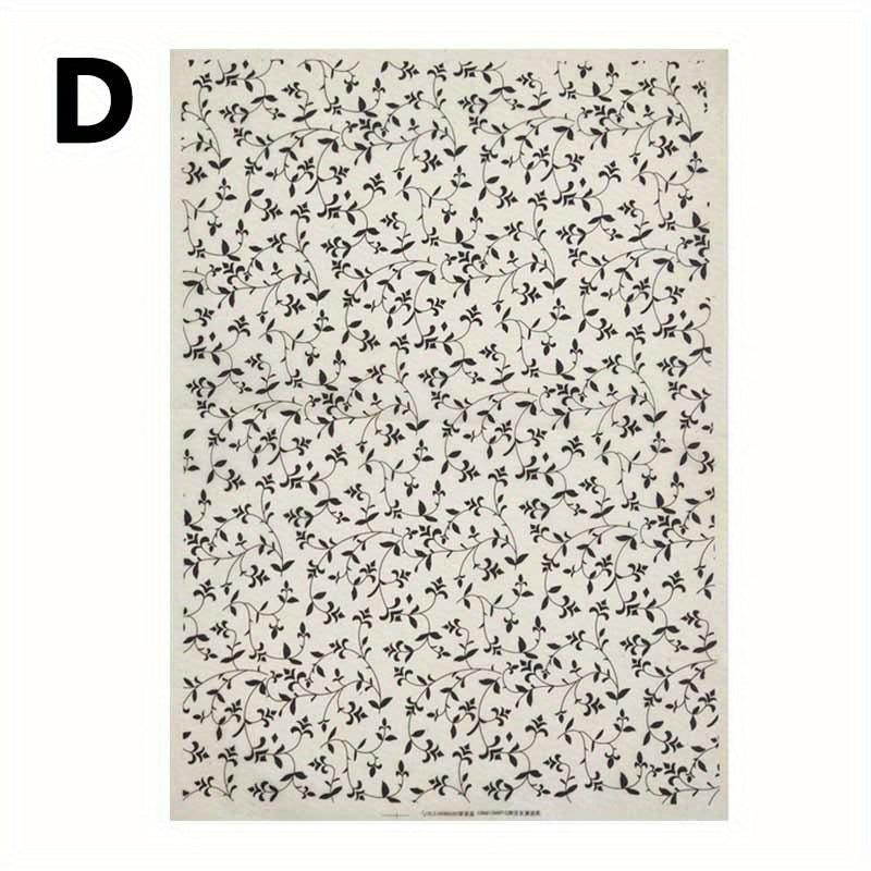 Ceramic Decal Transfer Paper for Pottery DIY - Flower Design