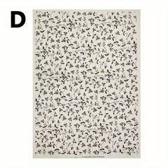 Ceramic Decal Transfer Paper for Pottery DIY - Flower Design