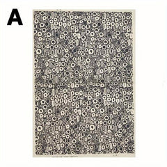 Ceramic Decal Transfer Paper for Pottery DIY - Flower Design