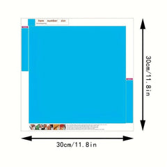 DIY 5D Rainbow Tree Diamond Painting 11.8x11.8in