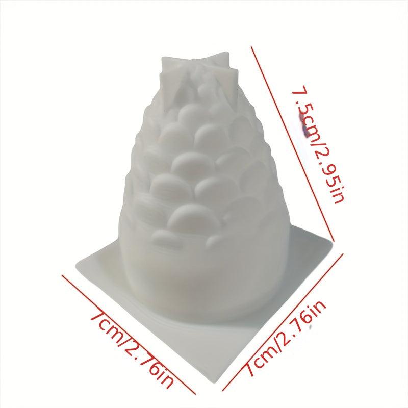 Silicone Pine Cone Soap Mold for Aromatherapy Candles