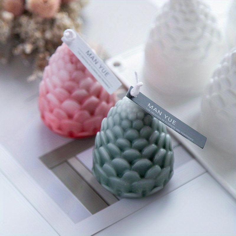 Silicone Pine Cone Soap Mold for Aromatherapy Candles