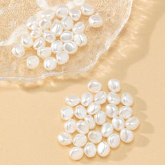 50pcs Faux Pearl Beaded DIY Necklace Bracelet Accessories