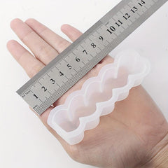 Grid Love Heart Candle Mold Aromatherapy Plaster Silicone