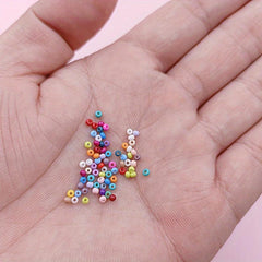 1000pcs 10g Colorful Glass Beads Jewelry Making DIY Supplies