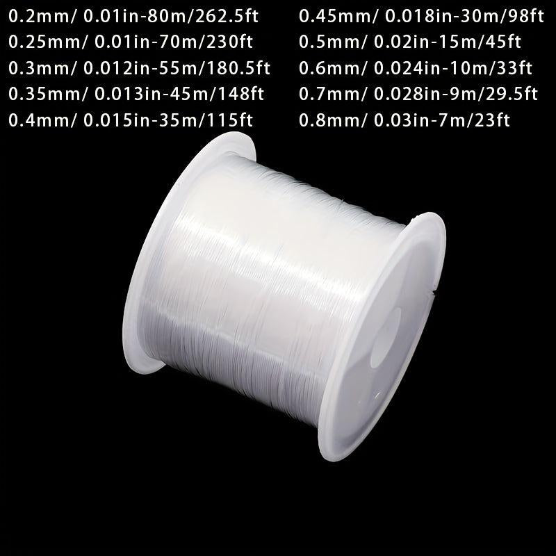 Transparent Fishing Line Beaded Non elastic Ultra fine