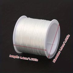 50m 0.8mm Elastic Bracelet String Beading String Jewelry Cord