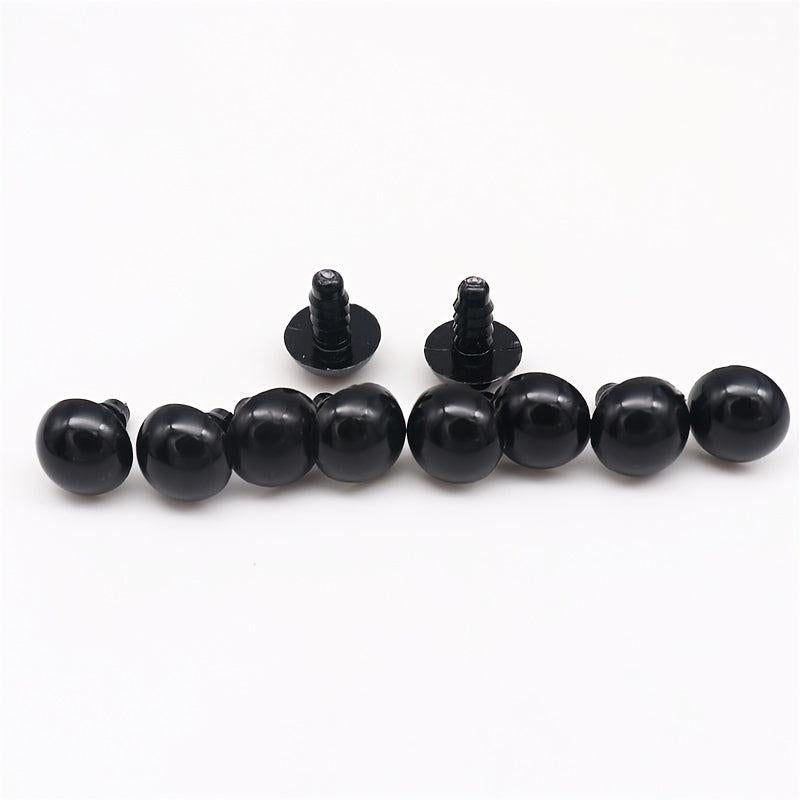 100PCS 6mm 12mm Plastic Safety Eyes DIY Kit