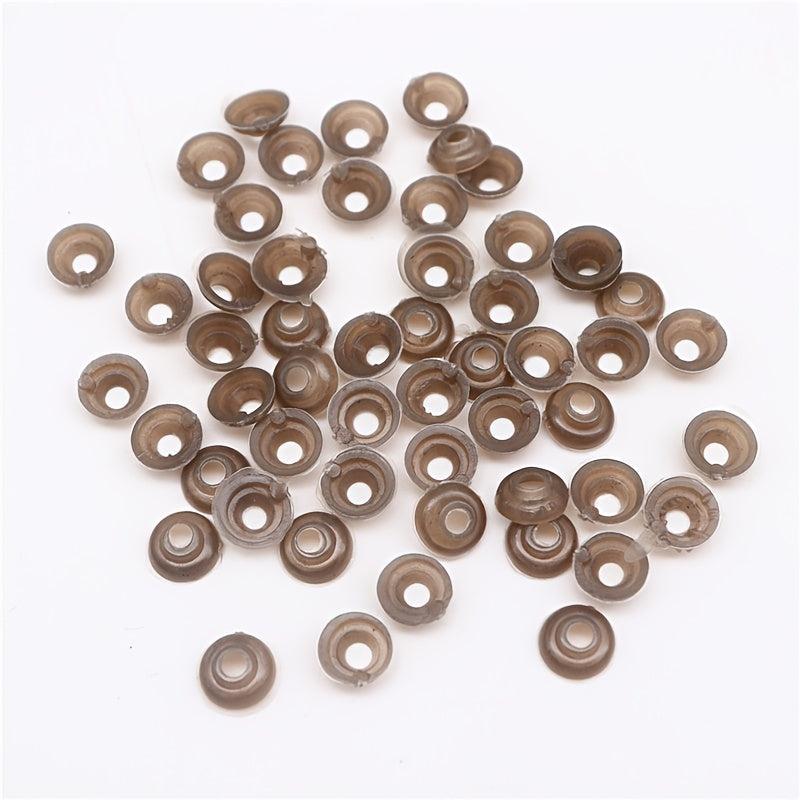 100PCS 6mm 12mm Plastic Safety Eyes DIY Kit