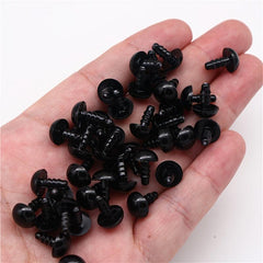 100PCS 6mm 12mm Plastic Safety Eyes DIY Kit