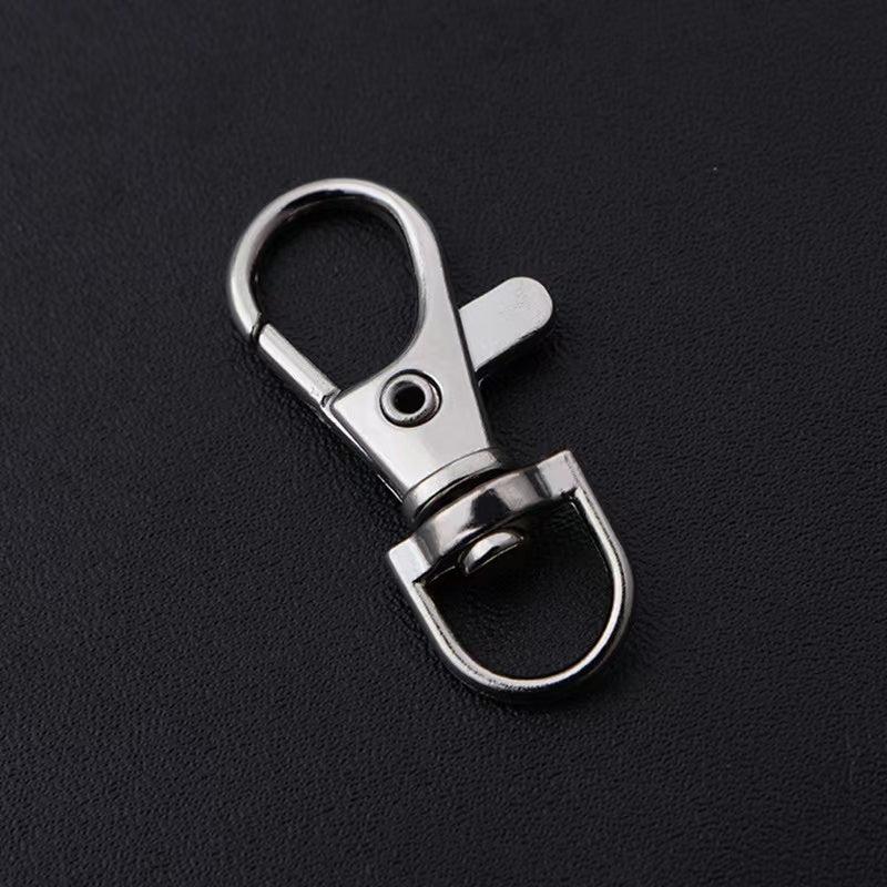 10pcs Metal Keychain Bag Buckle DIY Creative Accessories