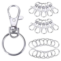 10pcs Metal Keychain Bag Buckle DIY Creative Accessories