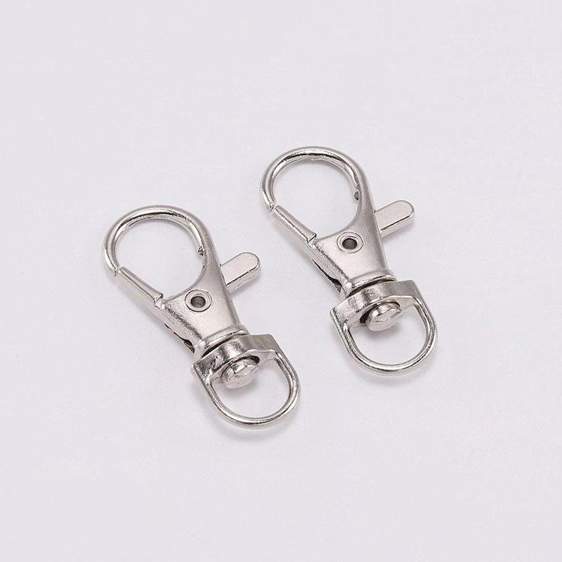 10pcs Metal Keychain Bag Buckle DIY Creative Accessories