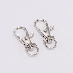 10pcs Metal Keychain Bag Buckle DIY Creative Accessories