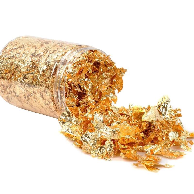 10g Metallic Foil Flakes for Nail Art Painting Crafts Resin Jewelry Making