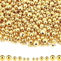 Spacer Beads Smooth Loose Ball Beads 4mm 6mm 8mm