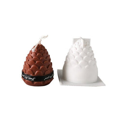 Pine Cone Candle Silicone Mold 3.35inch