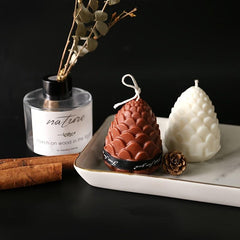 Pine Cone Candle Silicone Mold 3.35inch
