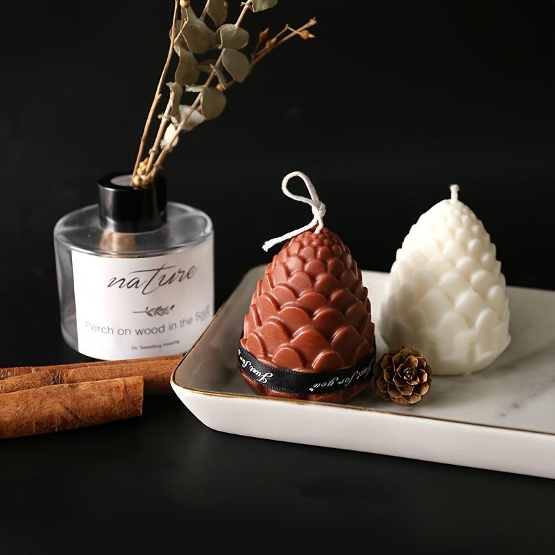 Pine Cone Candle Silicone Mold 3.35inch