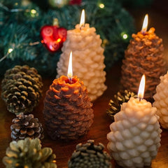 Pine Cone Candle Silicone Mold 3.35inch