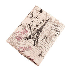 1pc Tower Printed Cotton Linen Fabric For Quilting DIY Sewing