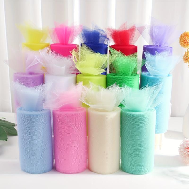 Tulle Roll 15 25yards Tulle Fabric Ribbon DIY Tutu Skirt Baby Shower Wedding