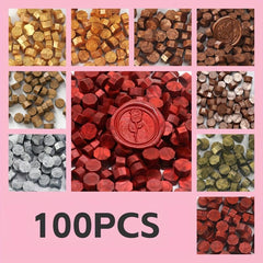100pcs Sealing Wax Beads for Wax Seal Stamp - Wedding Embellishment