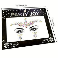 EYENICE Mermaid Face Jewels & Body Glitter Holographic Alien Costume