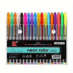 Gelmushta Gel Pens 60 Colors Set Adult Coloring Books Drawing