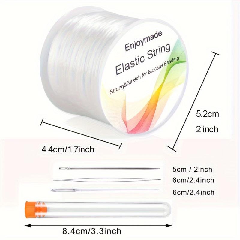 Stretch Elastic Cord for Jewelry Making, Bracelets, Necklaces