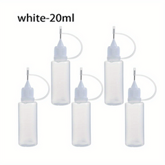 5pcs Needle Tip Glue Applicator Bottle Paper Quilling Scrapbooking Craft Tool
